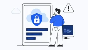 Secure verification icon